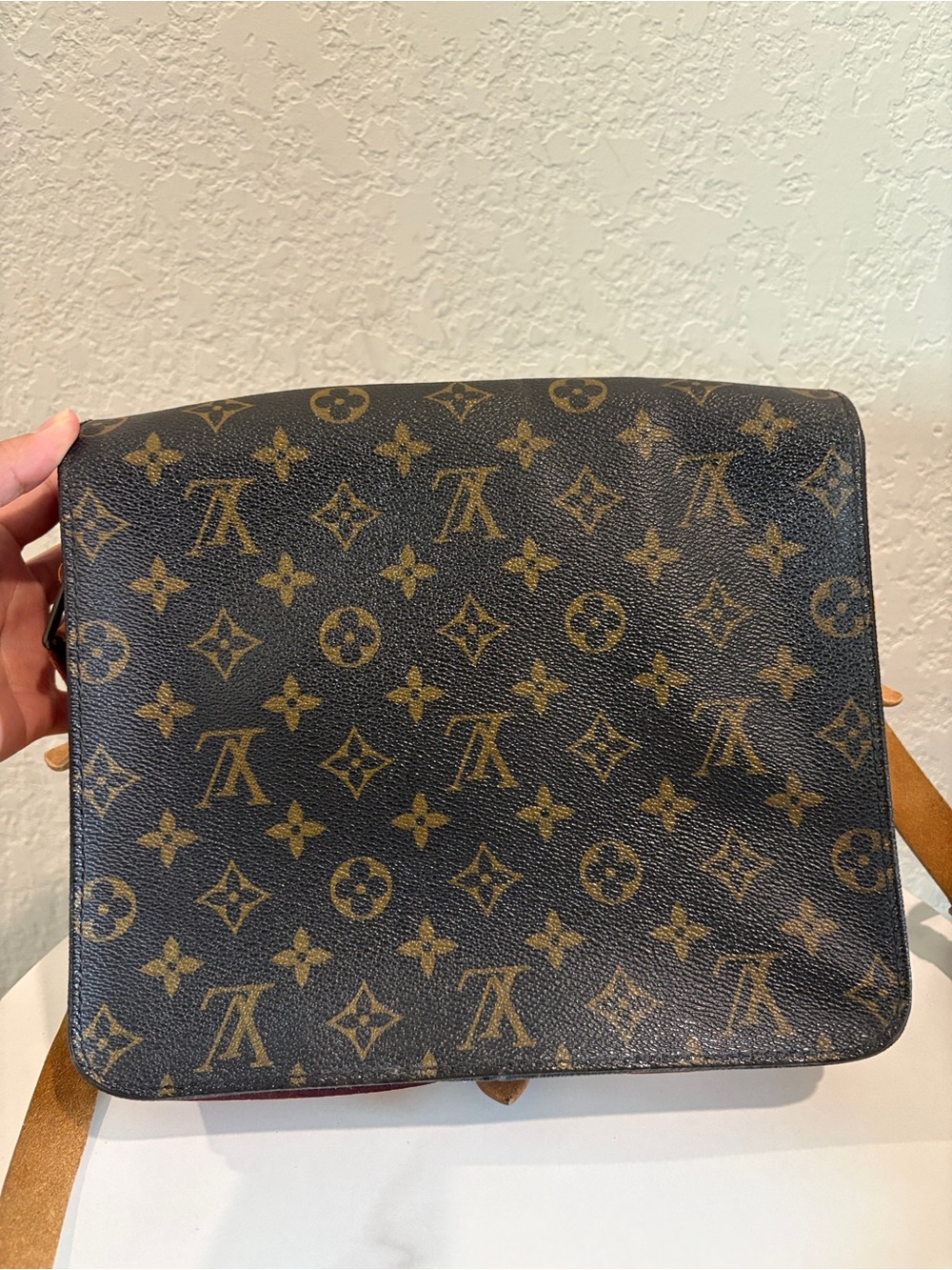 Louis Vuitton Cartouchiere GM Brown Monogram Crossbody Bag - Picture 2 of 15